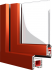 Aluplast Ideal 4000 PVC aluminium window system profile