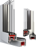 Aluplast Ideal 4000 PVC aluminium window system profile