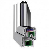 Salamander Streamline 76 PVC Window System