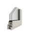 Veka Softline 76 PVC Aluminium window system profile
