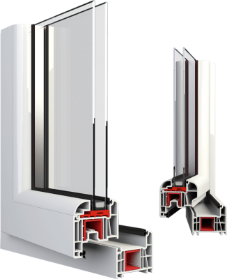 Decco 71 PVC Window System | For B2B | debesto