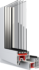 Decco-83-PVC-window-system-profile-debesto