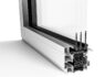 aluprof-MB86 cross section silver aluminum