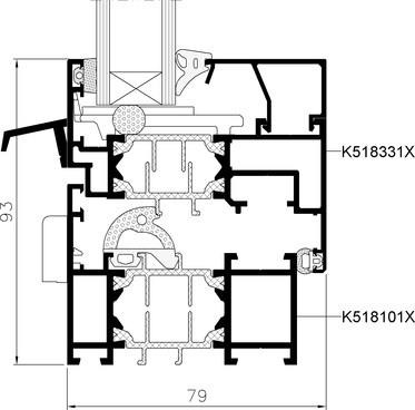 Aluprof MB-70 Aluminium Window System