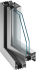 Aluprof mb70 aluminium window system profile