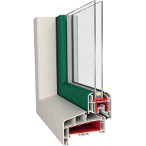 Dutch Blockprofile NL PVC Window System