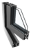 Ponzio PE68 Aluminium Window System Profile