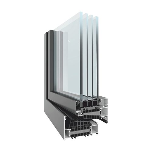 Yawal TM 102HI passive energy-saving aluminum windows