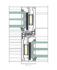 HS Yawal DP 180 Aluminium Sliding Door System technical drawing