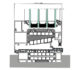 Yawal TM 102HI cross-section of the door with a low threshold