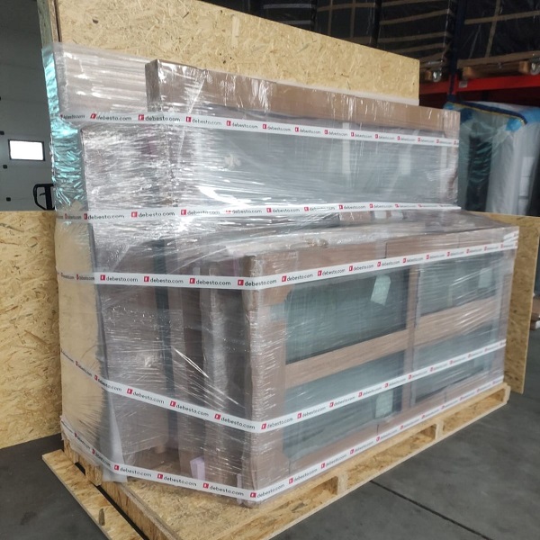 windows from Poland packed to shipping