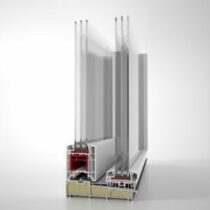 HST PCV Aluplast 85MM lift-and-slide doors