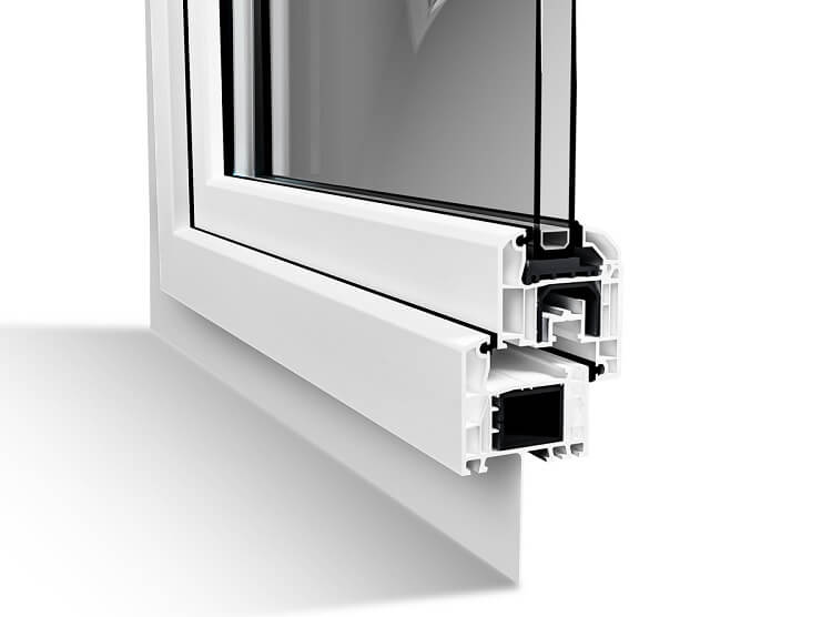 Aluplast Ideal 4000 Nailing Fin window profile