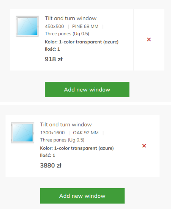 wood price european tilt-and-turn windows poland