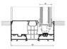 Aluminiowy System Przesuwny Reynaers Hi-Finity Rysunek Techniczny