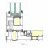 Okna przesuwne aluminiowe Yawal DP180 rysunek techniczny