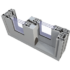 Aluminiowy system przesuwny Aliplast Ultraglide