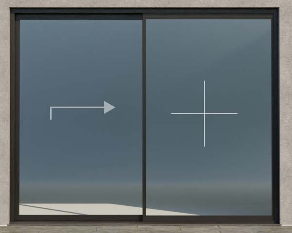 Aluminiowe okno tarasowe podnoszono-przesuwne HST 