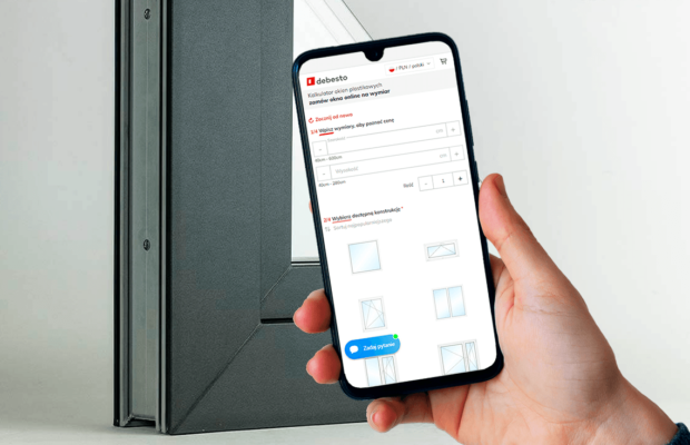 zakup okien online przez kalkulator