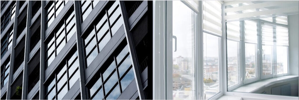okna aluminiowe vs okna PCV porównanie